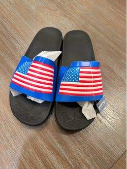 Slippers American Flag
