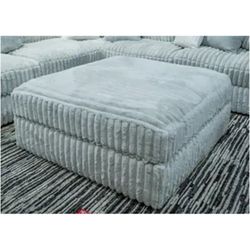 Over Sized Ottoman  (Delivered )