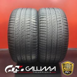 Set of 2 Tires LikeNEW Pirelli Scorpion Zero All season MO 315/40R21 111H #94587
