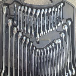COMPANION CHROM VANADIUM 34 PIECES,  1/4 TO 7/8 INCHES HEAVY DUTY STILL TOOLS 🔧 
