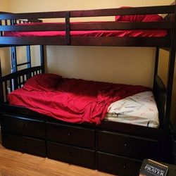 3 Bed Twin Size Bunk Beds