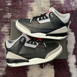 jordan 3 black cement 