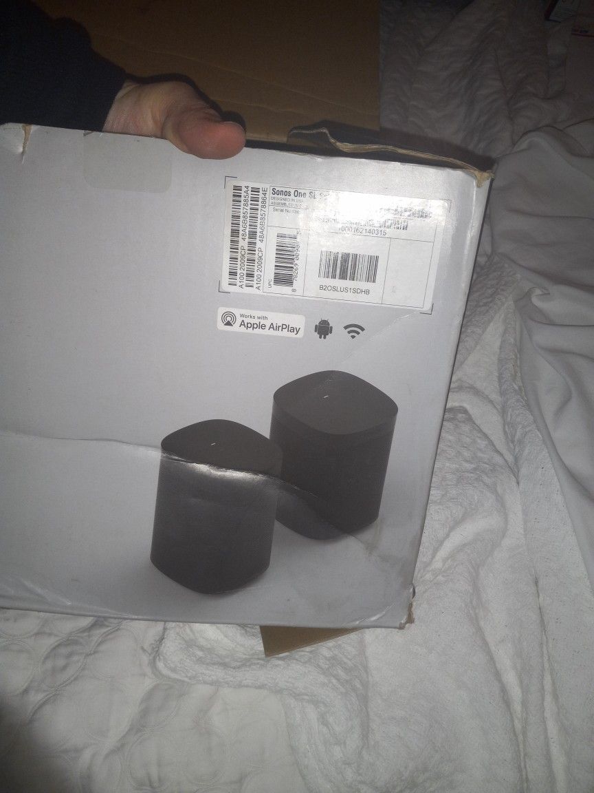 Sonos Home One Sl Shadow Edition Speakers .. 2 Speakers