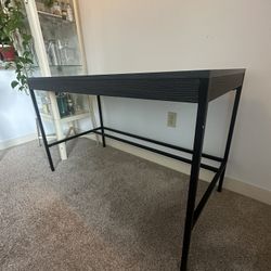 Black Wooden Work Desk