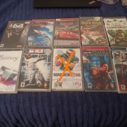 Psp Game Lot 9 Games 