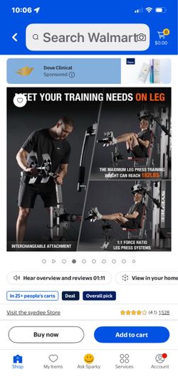 C'SYEDEE Home Gym Station All-In-One Body Training Station