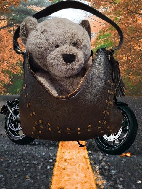 Genuine Harley Davidson Hobo Style Purse (Purse Only)