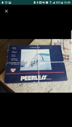 Peerless sink faucet
