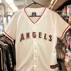 Majestic White Los Angeles Angels Pujols Jersey