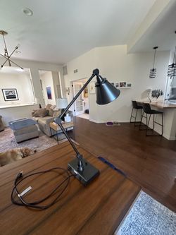 Pottery Barn Adjustable Metal Desk Lamp