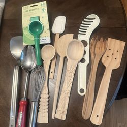 all new kitchen utensils