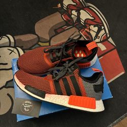 Adidas NMD R1 Lush Red Sz 9.5