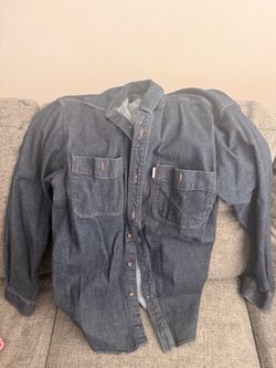 Carhartt men denim shirt