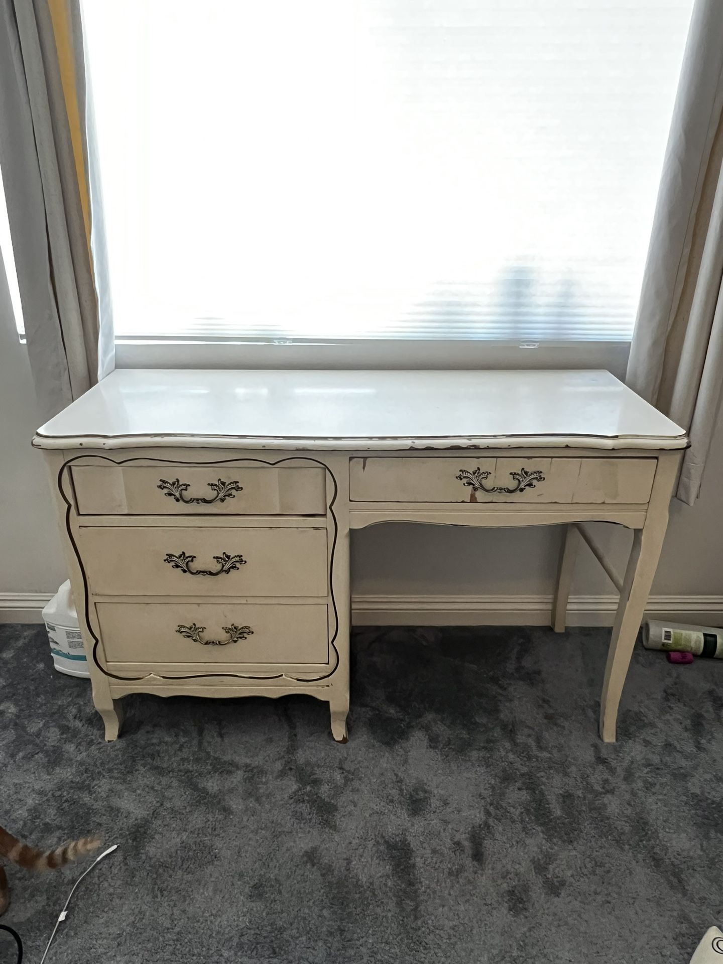 Antique La Coquette by Morris of California desk/vanity