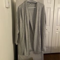 Long Sleeve Grey Sweater