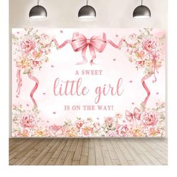 Backdrop Baby Shower 