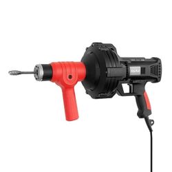 25 ft. Portable Handheld Plumbing Snake Auger Drainer Dredger Cleaner