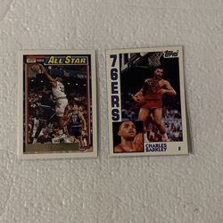 Charles Barkley Lot Of 2