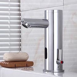 Brand New ✨ Touchless Bathroom Sink Faucet, Automatic Motion Sensor Sink Cold Hot Water Mixer Tap