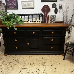 Farmhouse Style Pine Dresser