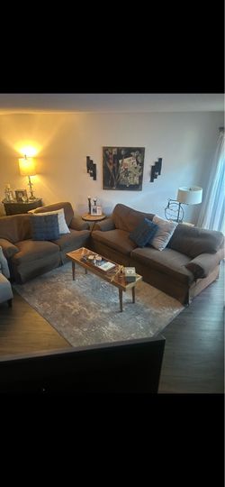 Ethan Ellen sofa & love seat