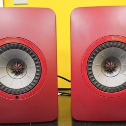 KEF LS50 II Wireless Bookshelf Speakers (Pair)
