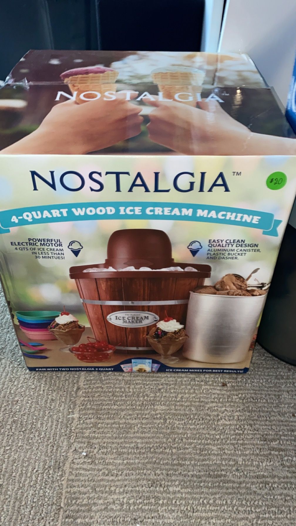 New Ice cream Machine