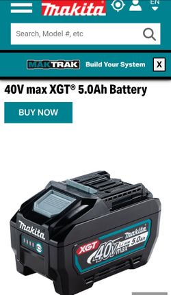 Makital 40v 5.0 battery