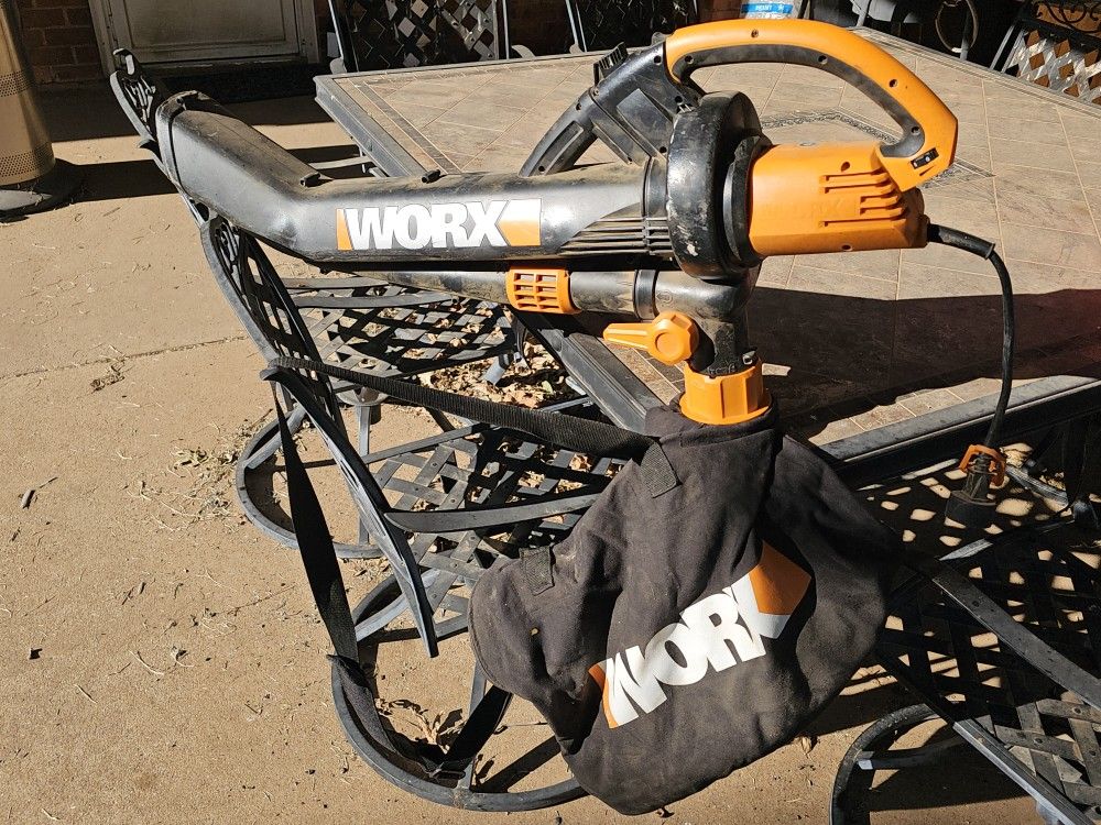 BLOWER/MULCHER WITH BAG