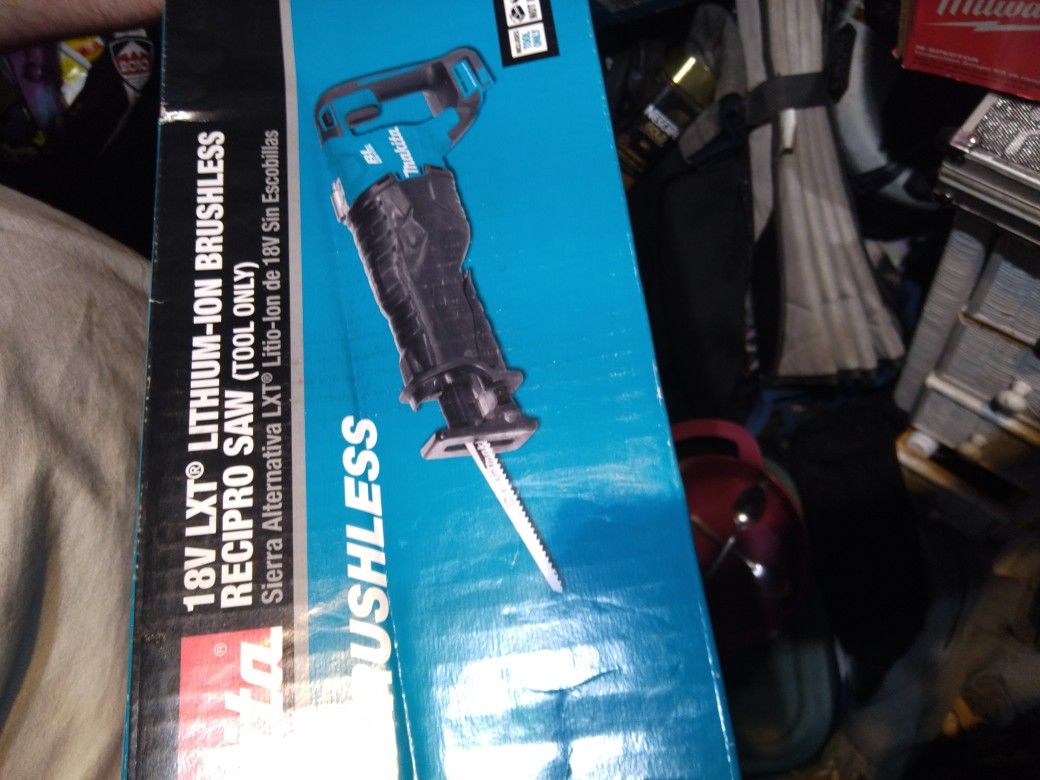 18v Lithium Ion Brushless Recipro Saw
