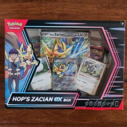 Pokemon Hop's Zacian ex Box - Miscellaneous Cards & Products (MCAP)