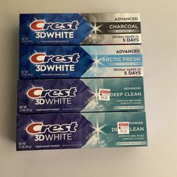 Crest 3D White Toothpaste $3.50