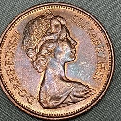 1971 Elizabeth II Coin 