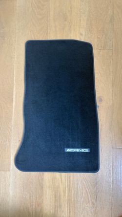 AMG Floor Mats Black GLC X254 Mercedes-Benz Velvet Textile Mats Coupe