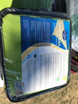 Cool Area Shade Sail triangle 9’10” x 9