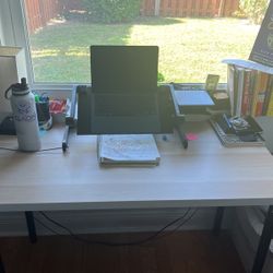 Great IKEA desk AND small Desk 