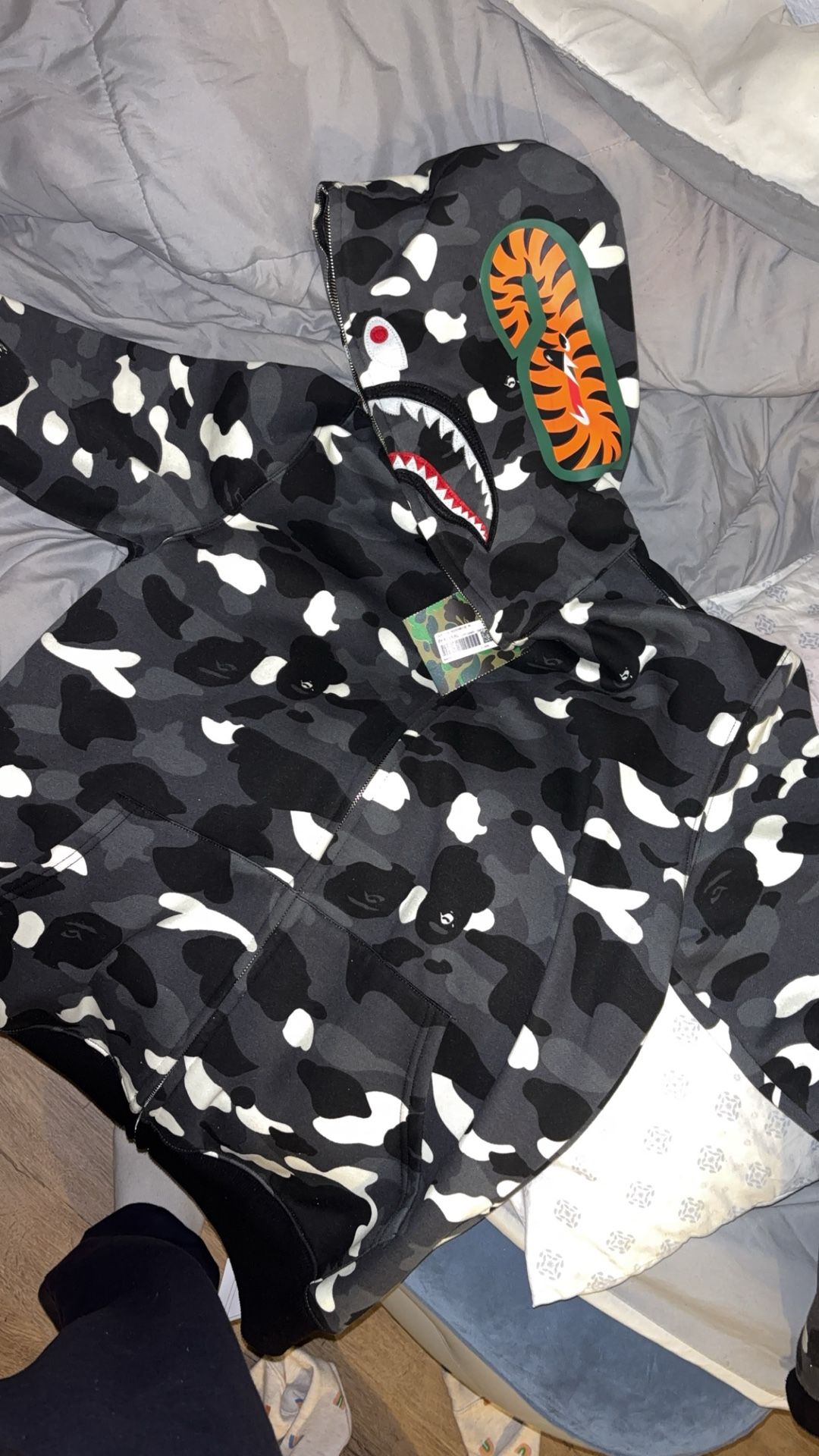 Bape Camo Hoodie (Glow In Dark) Real