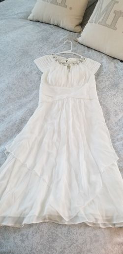 Elisa J White Dress Size 4