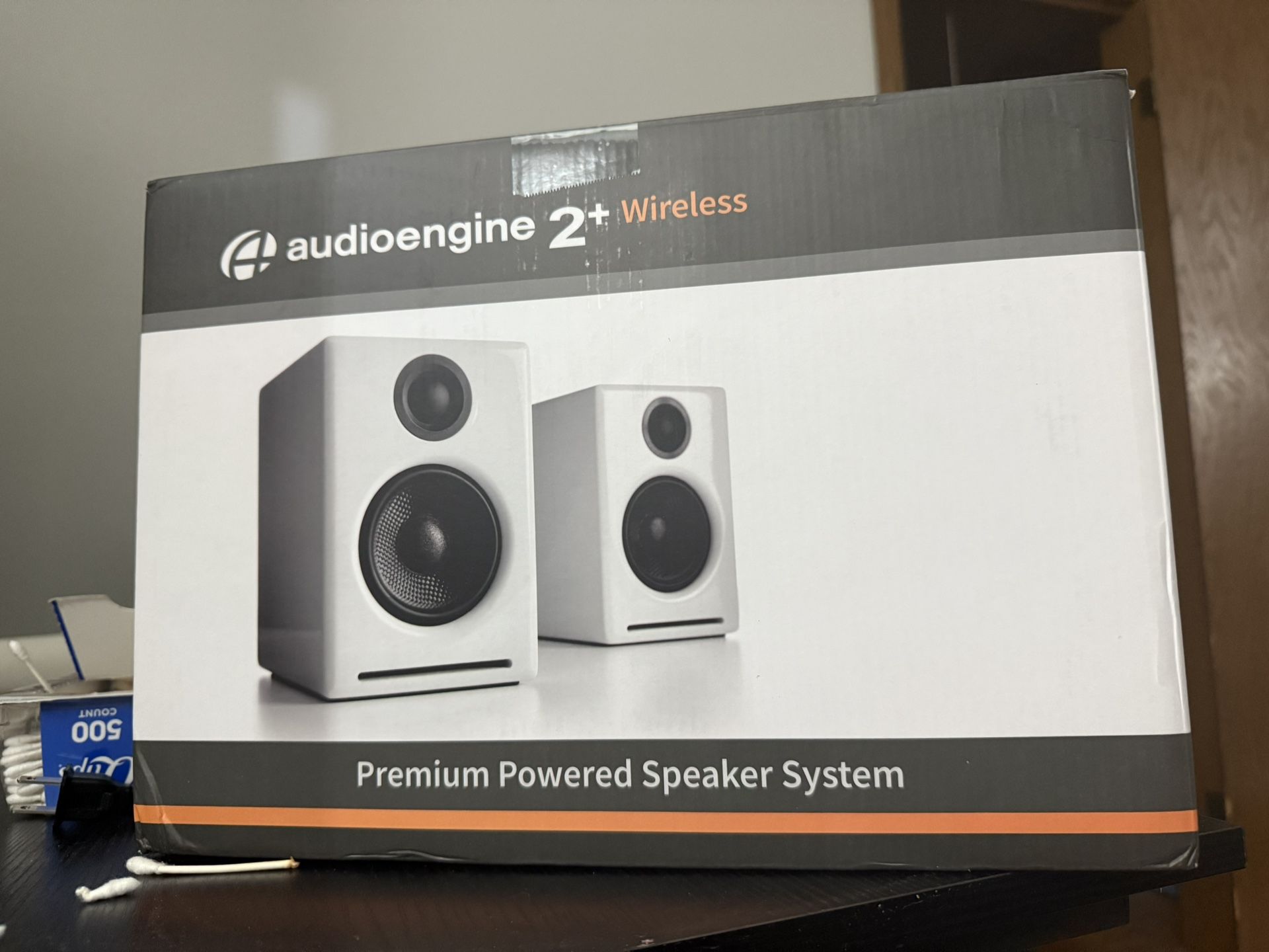 Audioengine A2+ Plus Wireless Speaker Bluetooth | Desktop Monitor Speakers | Hom