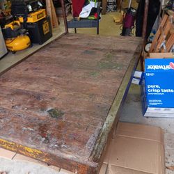 Industrial Cart Center Table