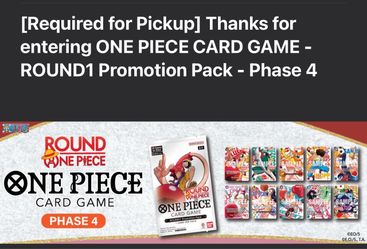 Round 1 One piece trading cards lot of 10
