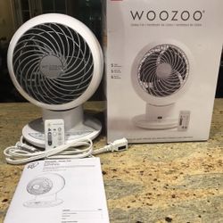 WOOZOO Globe Fan With Remote Control 