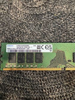 SAMSUNG 16GB 2RX8 PC4-3200AA-UB1-11-M378A2K43EB1-CWE-DESKTOP MEMORY