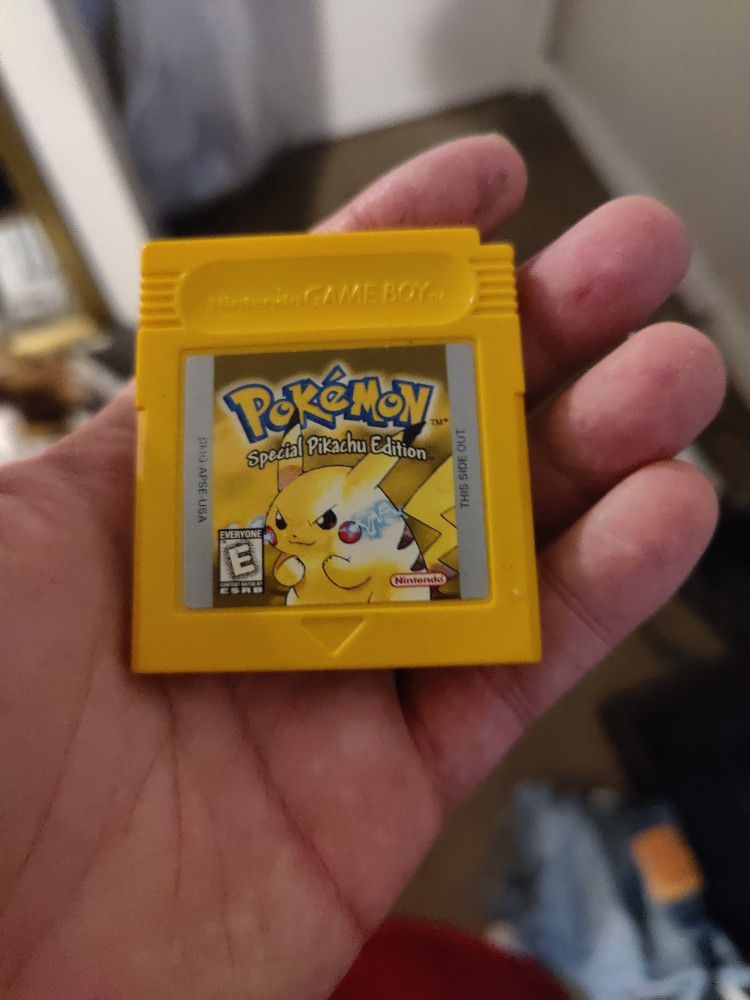Pokemon Yellow Special Pokemon edition 