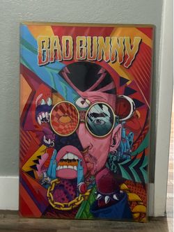 Bad Bunny Framed Poster (20” x 30”)