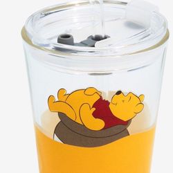 Winnie The Pooh Glass Cup 