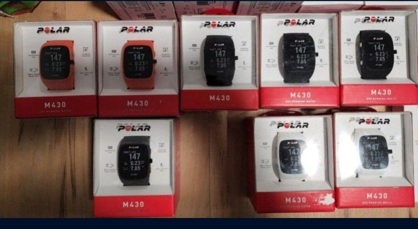 Polar M430 GPS HR in (4 )Color your choices and free Tee Shirt
