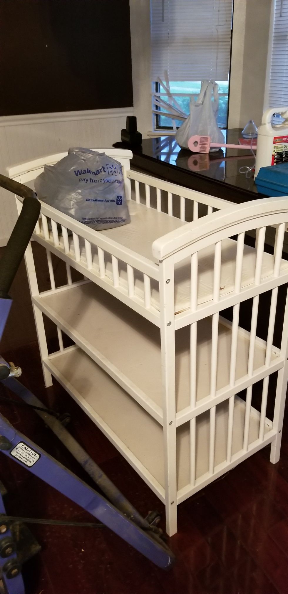 Baby changing table. Used.