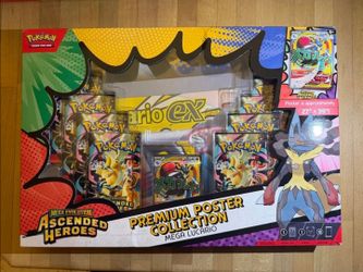 Ascended Heroes Premium Poster Collection: Mega Lucario