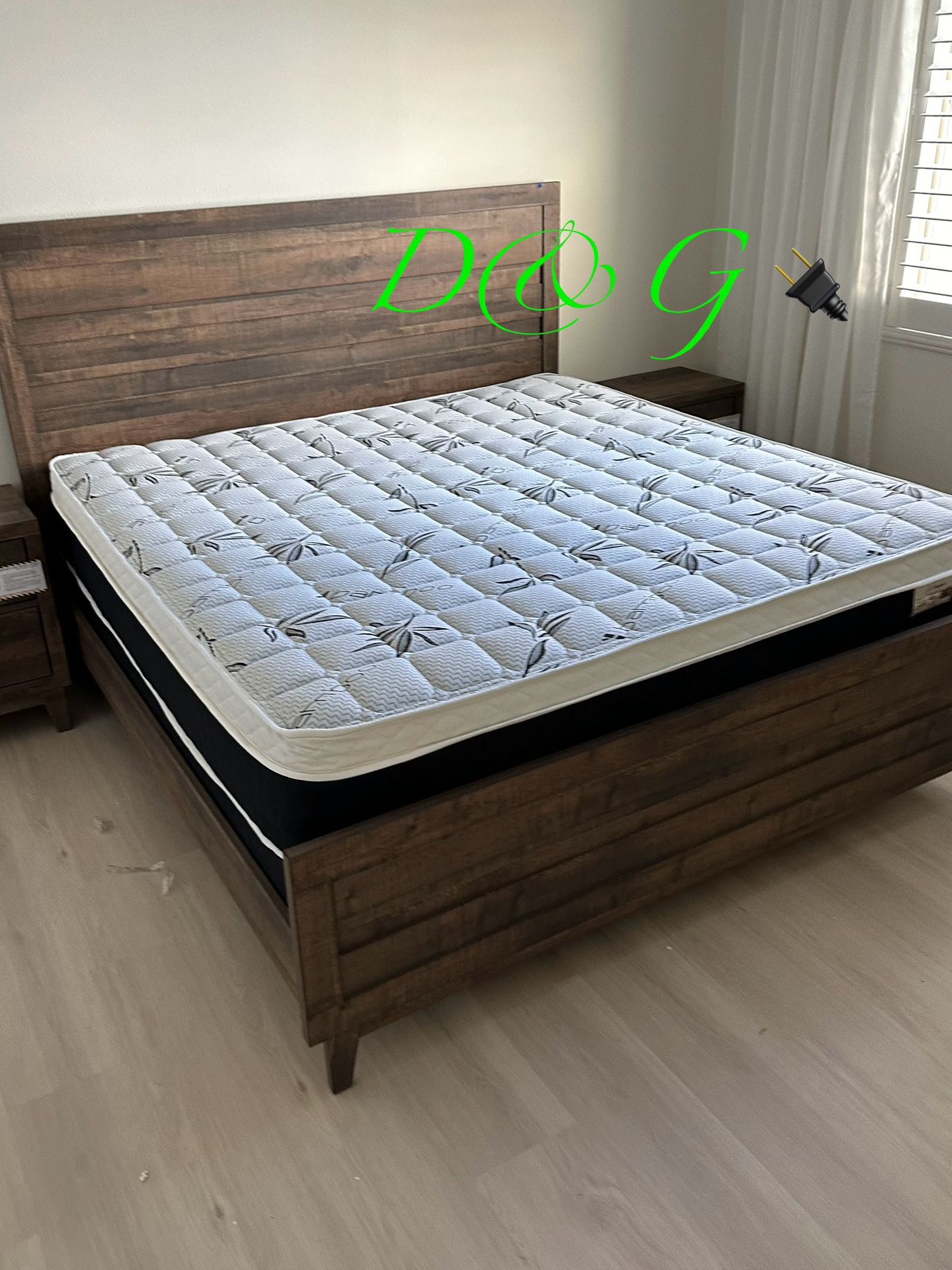 King Size Mattress Pillow Top 12” Thick. All Sizes...